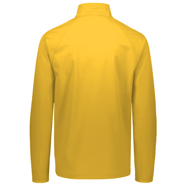 Team 365 Men's Zone Performance Quarter-Zip Pullover, Sport Athletic Gold, Back view