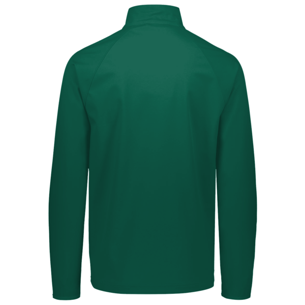 Team 365 Men's Zone Performance Quarter-Zip Pullover, Sport Forest, Back view