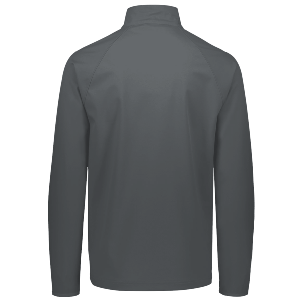 Team 365 Men's Zone Performance Quarter-Zip Pullover, Sport Graphite, Back view