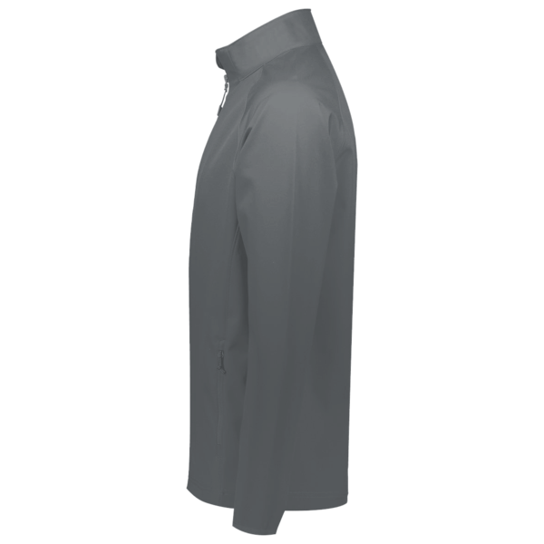Team 365 Men's Zone Performance Quarter-Zip Pullover, Sport Graphite, Left Sleeve view