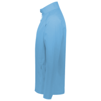 Team 365 Men's Zone Performance Quarter-Zip Pullover, Sport Light Blue, Left Sleeve view