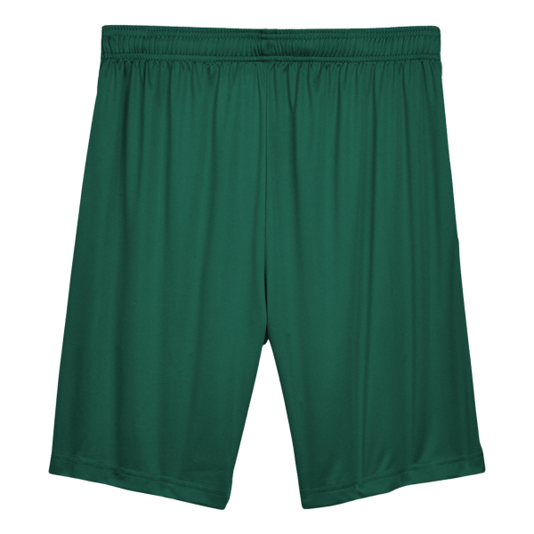 Team 365 Men's Zone Performance Shorts, Sport Forest, Back view