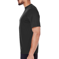 Team 365 Men's Zone Performance T-Shirt, Black, Left Sleeve view