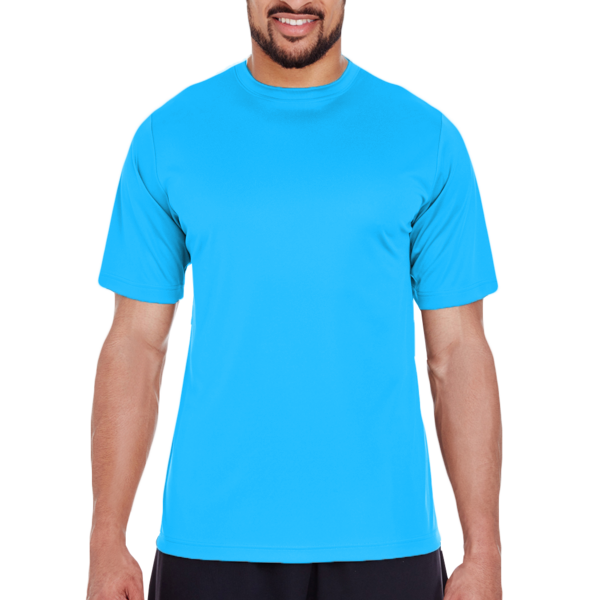 Team 365 Men's Zone Performance T-Shirt, Electric Blue, Front view
