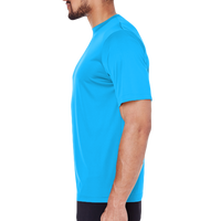 Team 365 Men's Zone Performance T-Shirt, Electric Blue, Left Sleeve view