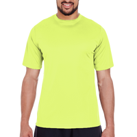 Team 365 Men's Zone Performance T-Shirt, Safety Yellow, Front view