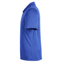 Team 365 Men's Zone Sonic Heather Performance Polo, Sport Royal Heather, Left Sleeve view