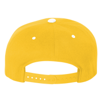 Team 365 Pro-Formance® Contrast Eyelets Cap, Sport Athletic Gold / White, Back view