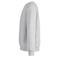 Team 365 Unisex Zone HydroSport™ Heavyweight Crewneck Sweatshirt, Athletic Heather, Left Sleeve view