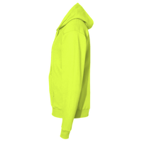 Team 365 Unisex Zone HydroSport™ Heavyweight Full-Zip Hooded Sweatshirt, Safety Yellow, Left Sleeve view