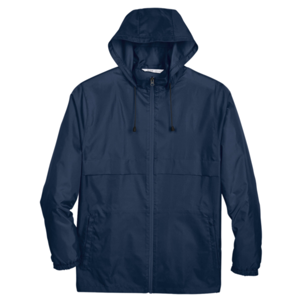 Team 365 Unisex Zone Protect Lightweight Jacket, Sport Dark Navy, Front view