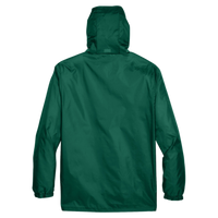 Team 365 Unisex Zone Protect Lightweight Jacket, Sport Forest, Back view