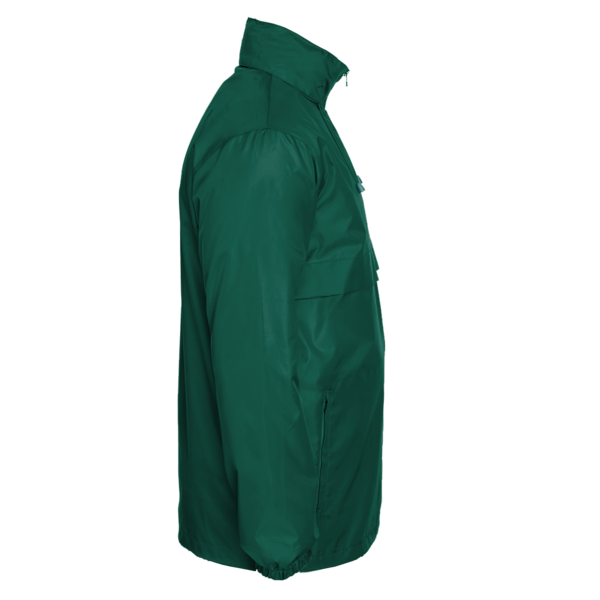 Team 365 Unisex Zone Protect Lightweight Jacket, Sport Forest, Right Sleeve view