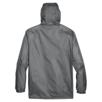 Team 365 Unisex Zone Protect Lightweight Jacket, Sport Graphite, Back view