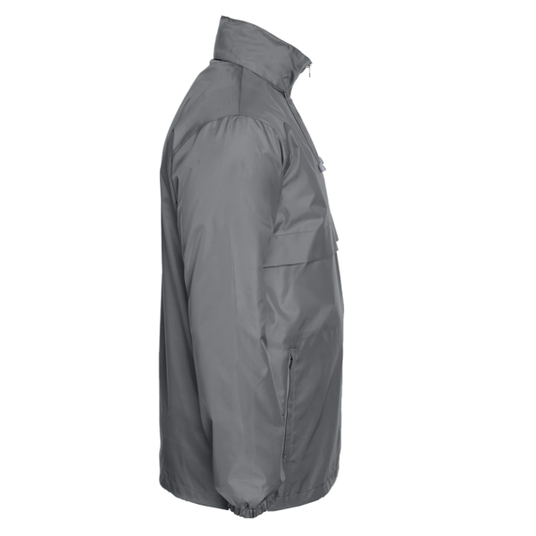 Team 365 Unisex Zone Protect Lightweight Jacket, Sport Graphite, Right Sleeve view