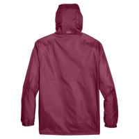 Team 365 Unisex Zone Protect Lightweight Jacket, Sport Maroon, Back view