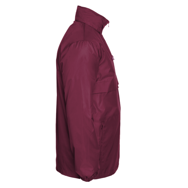 Team 365 Unisex Zone Protect Lightweight Jacket, Sport Maroon, Right Sleeve view