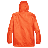 Team 365 Unisex Zone Protect Lightweight Jacket, Sport Orange, Back view