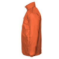 Team 365 Unisex Zone Protect Lightweight Jacket, Sport Orange, Left Sleeve view