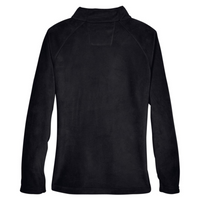 Team 365 Women's Campus Microfleece Jacket, Black, Back view