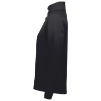 Team 365 Women's Campus Microfleece Jacket, Black, Left Sleeve view