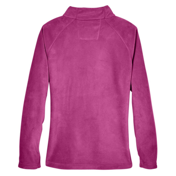 Team 365 Women's Campus Microfleece Jacket, Sport Charity Pink, Back view