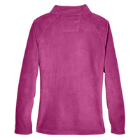 Team 365 Women's Campus Microfleece Jacket, Sport Charity Pink, Back view