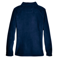 Team 365 Women's Campus Microfleece Jacket, Sport Dark Navy, Back view