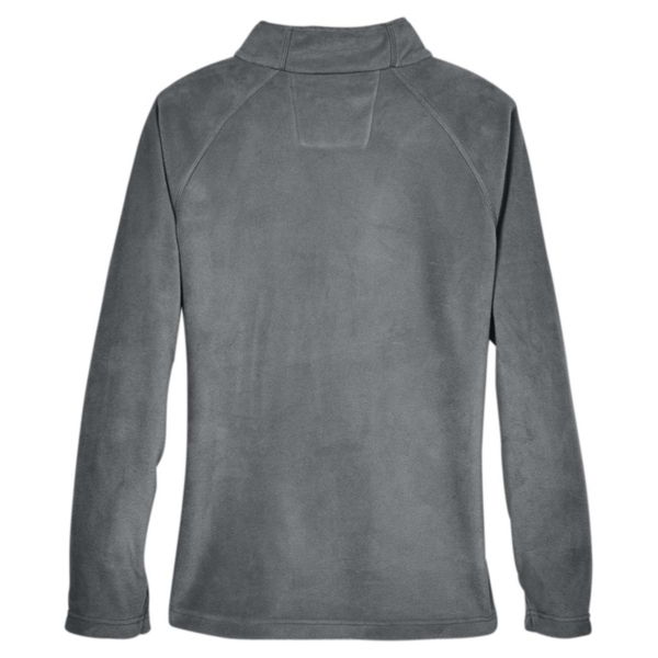 Team 365 Women's Campus Microfleece Jacket, Sport Graphite, Back view