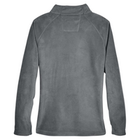 Team 365 Women's Campus Microfleece Jacket, Sport Graphite, Back view