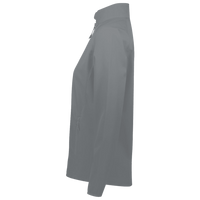 Team 365 Women's Campus Microfleece Jacket, Sport Graphite, Left Sleeve view