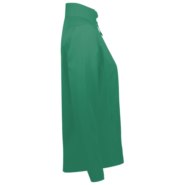 Team 365 Women's Campus Microfleece Jacket, Sport Kelly, Right Sleeve view