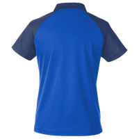 Team 365 Women's Command Snag-Protection Colorblock Polo, Sport Royal / Sport Dark Navy, Back view
