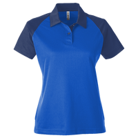 Team 365 Women's Command Snag-Protection Colorblock Polo, Sport Royal / Sport Dark Navy, Front view