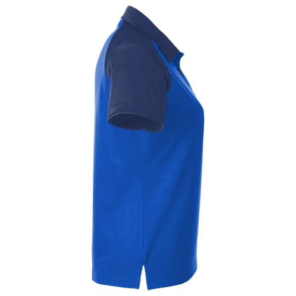 Team 365 Women's Command Snag-Protection Colorblock Polo, Sport Royal / Sport Dark Navy, Right Sleeve view