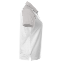 Team 365 Women's Command Snag-Protection Colorblock Polo, White / Sport Silver, Right Sleeve view