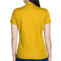 Team 365 Women's Command Snag Protection Polo, Sport Athletic Gold, Back view