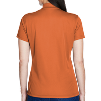 Team 365 Women's Command Snag Protection Polo, Sport Burnt Orange, Back view
