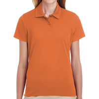 Team 365 Women's Command Snag Protection Polo, Sport Burnt Orange, Front view