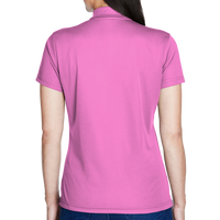 Team 365 Women's Command Snag Protection Polo, Sport Charity Pink, Back view