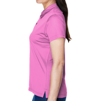 Team 365 Women's Command Snag Protection Polo, Sport Charity Pink, Left Sleeve view