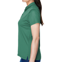 Team 365 Women's Command Snag Protection Polo, Sport Dark Green, Left Sleeve view