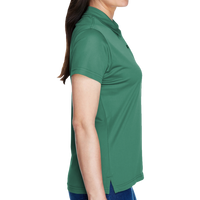 Team 365 Women's Command Snag Protection Polo, Sport Dark Green, Right Sleeve view
