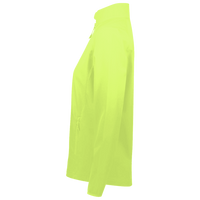 Team 365 Women's Leader Soft Shell Jacket, Safety Yellow, Left Sleeve view
