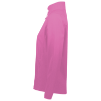 Team 365 Women's Leader Soft Shell Jacket, Sport Charity Pink, Left Sleeve view