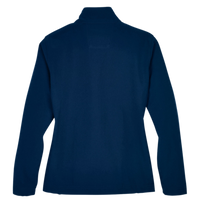 Team 365 Women's Leader Soft Shell Jacket, Sport Dark Navy, Back view