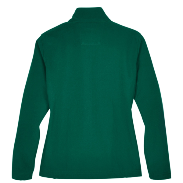 Team 365 Women's Leader Soft Shell Jacket, Sport Forest, Back view