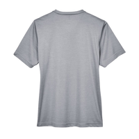 Team 365 Women's Sonic Heather Performance T-Shirt, Athletic Heather, Back view
