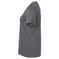 Team 365 Women's Sonic Heather Performance T-Shirt, Dark Grey Heather, Left Sleeve view