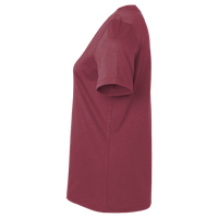 Team 365 Women's Sonic Heather Performance T-Shirt, Sport Maroon Heather, Left Sleeve view